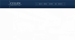 Desktop Screenshot of cullenconstructioninc.com